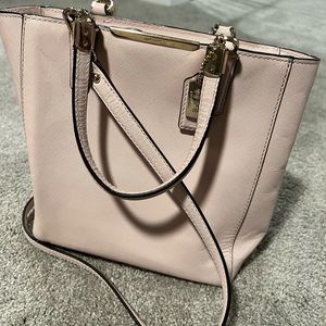 Coach light pink purse